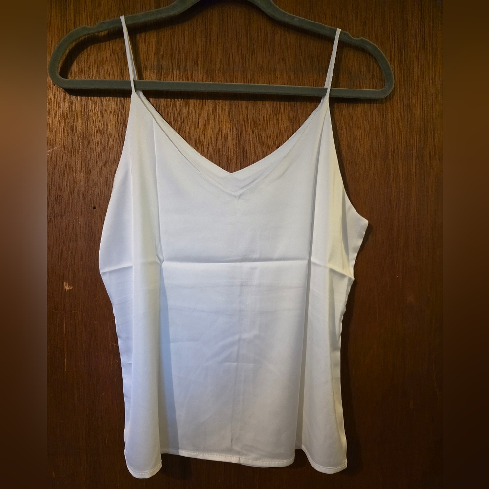 Elegant White Women's Cami Top